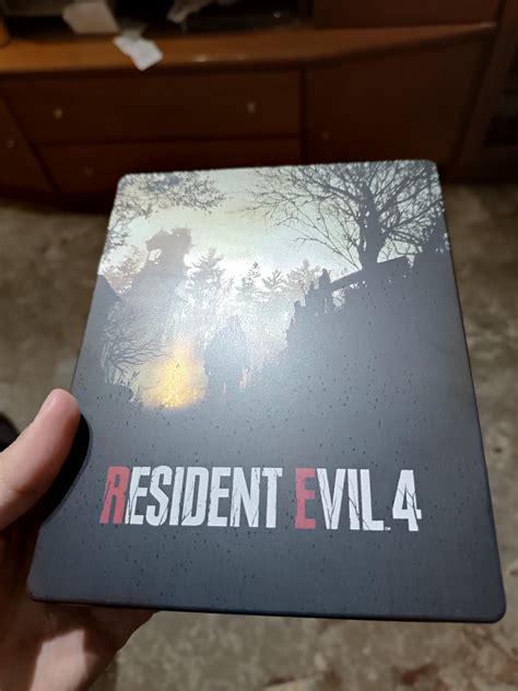 steel box resident evil 4 ps3|Does Resident Evil 4 remake steelbook should have these circle .